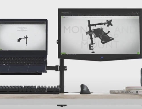 Klip Xtreme presenta soporte para monitor y notebook