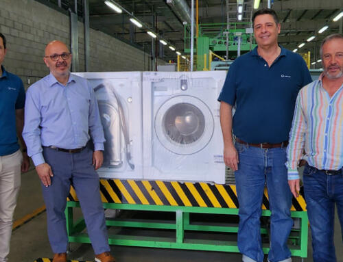 Samsung realizó su primera exportación de lavarropas