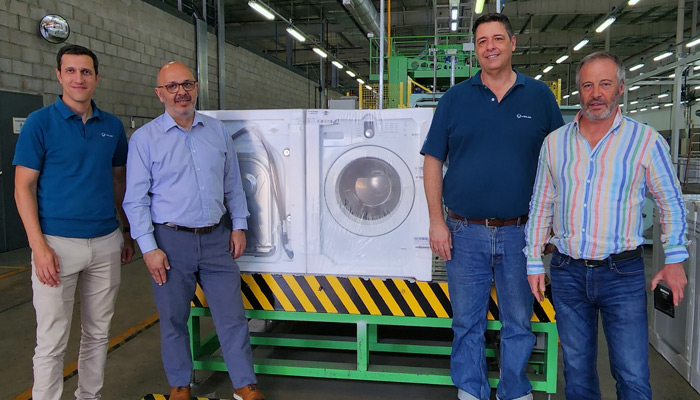 Samsung realizó su primera exportación de lavarropas