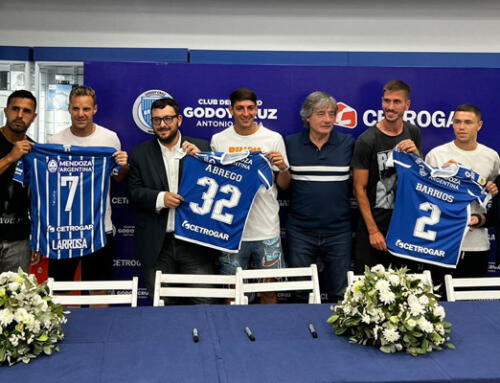 Cetrogar es nuevo sponsor de Godoy Cruz Antonio Tomba